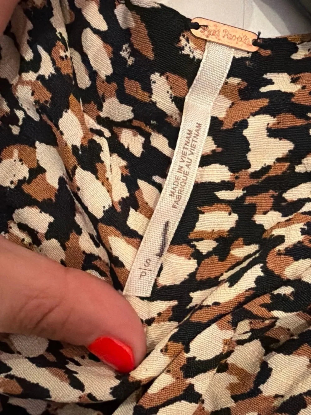 Free People French Quarter Wrap Dress. Size Small.